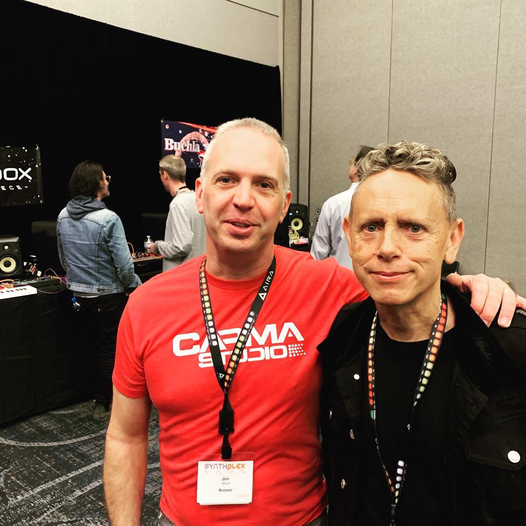 Martin Gore na Synthplex Convention 2019