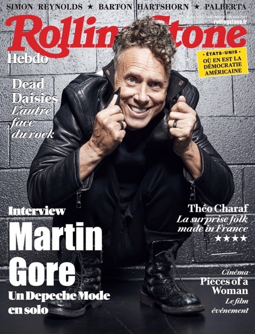 Martin na obálke francúzskej mutácie magazínu Rolling Stone