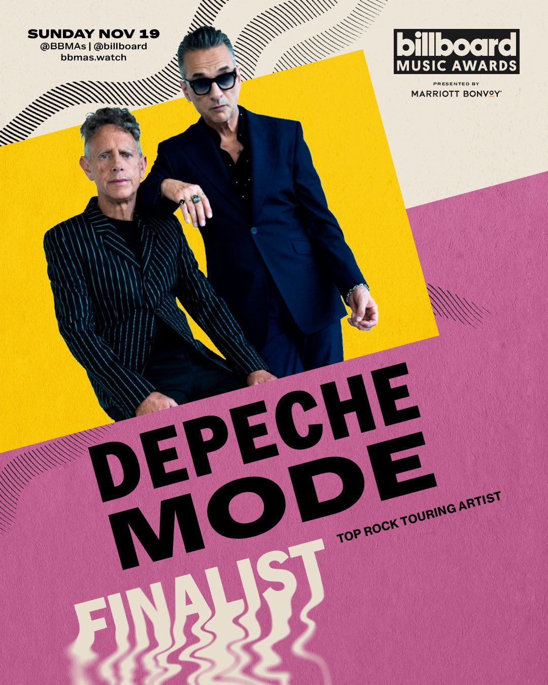 Depeche Mode finalistami Billboard Music Awards 2023