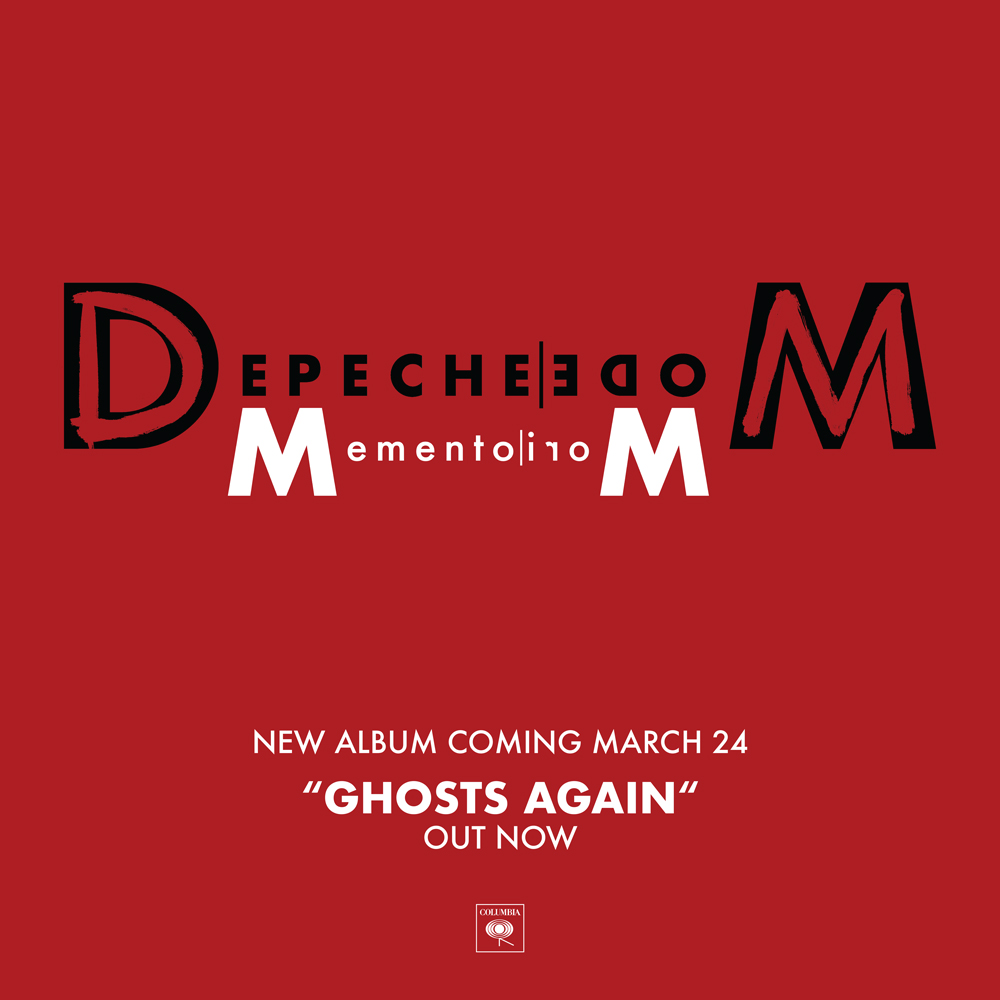Depeche Mode - Memento Mori a Ghosts Again plagát