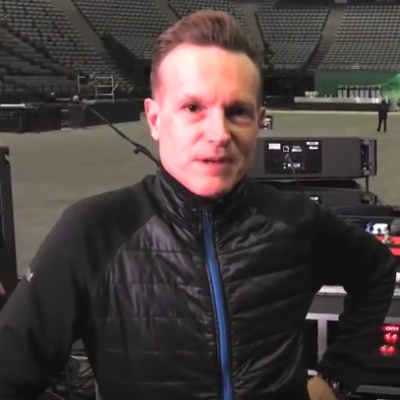 Martinove technické zázemie na Global Spirit Tour
