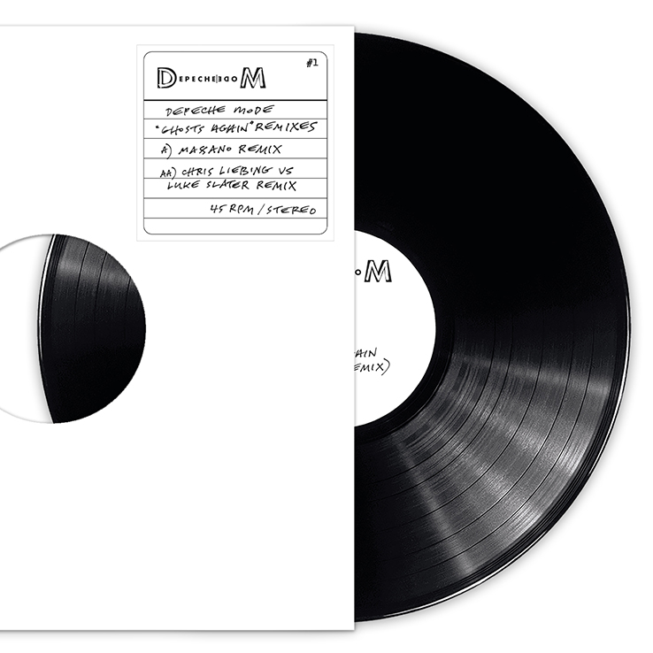 Ghosts Again (Remixes) 12” White Label vinyl