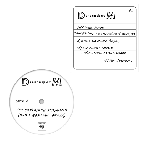 12” vinyl My Favourite Stranger (Remixes)