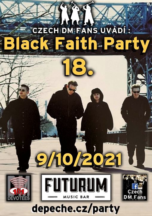 Plagát akcie: Black Faith Party 18.