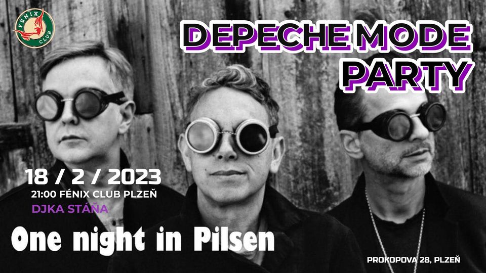 Plzeň: Depeche Mode party
