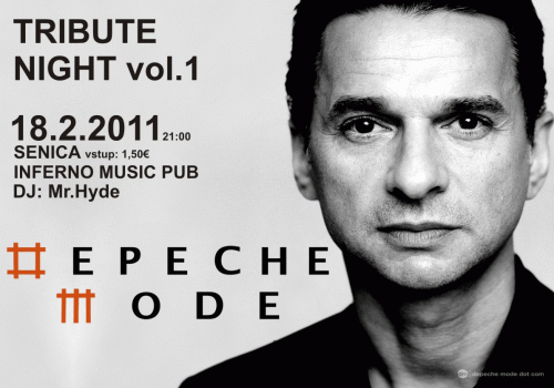 Plagát akcie: Tribute Night vol.1: Depeche Mode