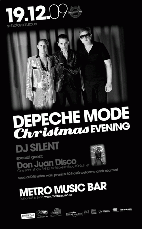 Plagát: Depeche Mode Christmas Evening