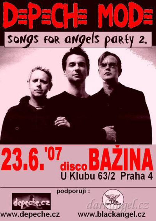 Plagát akcie: Songs for Angels Party II.