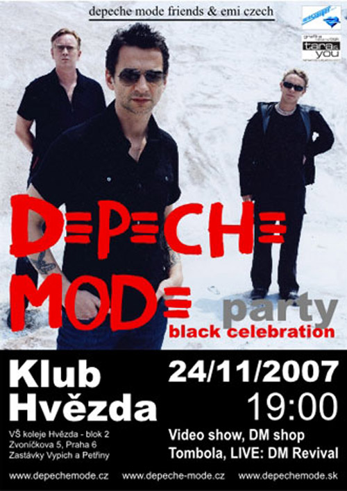 Plagát akcie: Depeche Mode Friends Party