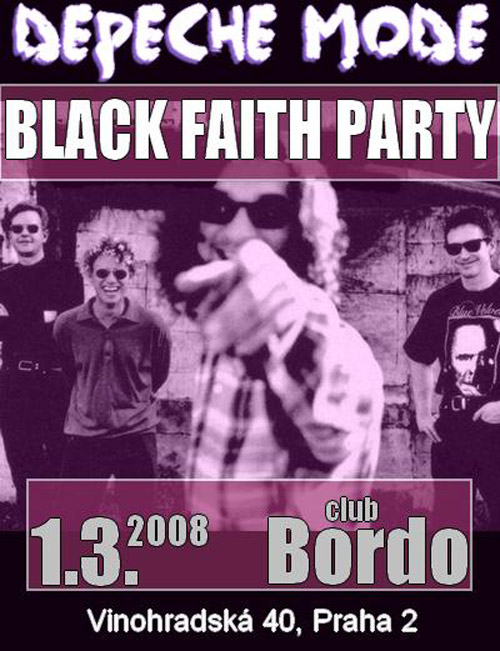 Plagát akcie: Black Faith Party II.