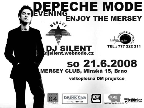 Plagát akcie: Depeche Mode Evening (Enjoy the Mersey)