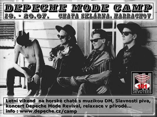 Plagát akcie: Depeche Mode Camp 2008