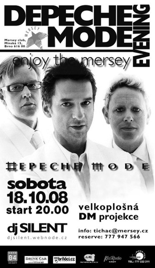 Plagát: Depeche Mode Evening (Enjoy the Mersey)