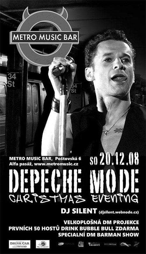 Plagát akcie: Depeche Mode Christmas Evening