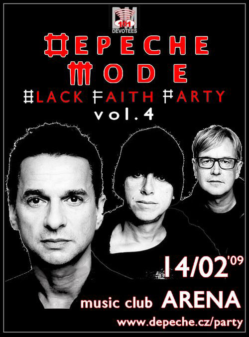 Plagát akcie: Black Faith Party IV.