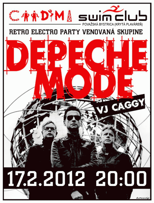 Plagát: Retro Electro... Special Depeche Mode Party