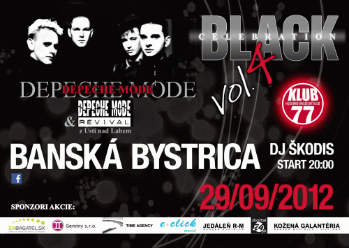 Plagát: Depeche Mode 'Black Celebration' Party vol.4