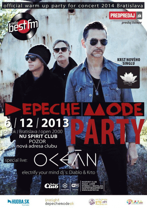 Plagát: Depeche Mode Christmas Black Celebration