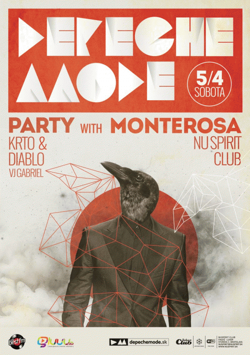 Plagát: Depeche Mode The Singles Party + Monte Rosa live