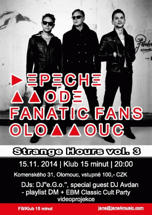 Plagát: Depeche Mode Strange Hours vol. 3