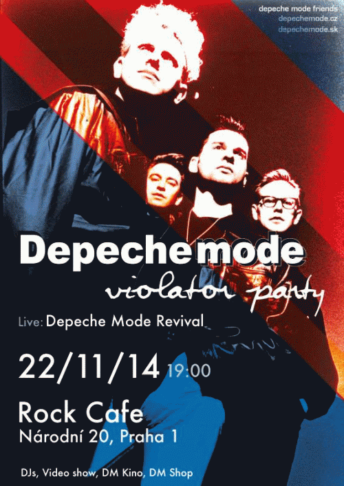 Plagát: Depeche Mode Violator Party