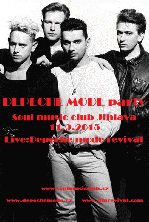 Plagát: Depeche Mode Party