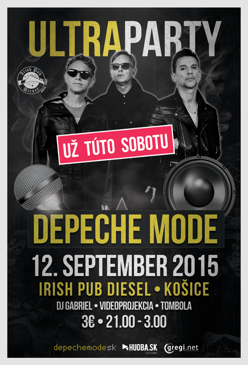 Plagát akcie: Depeche Mode Ultra Party