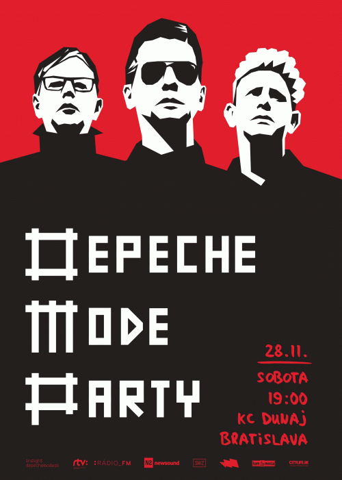 Plagát: Depeche Mode Party feat. Marcus Meyn (Camouflage)