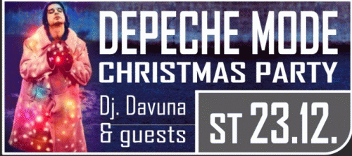 Plagát: Depeche Mode - Christmas Party