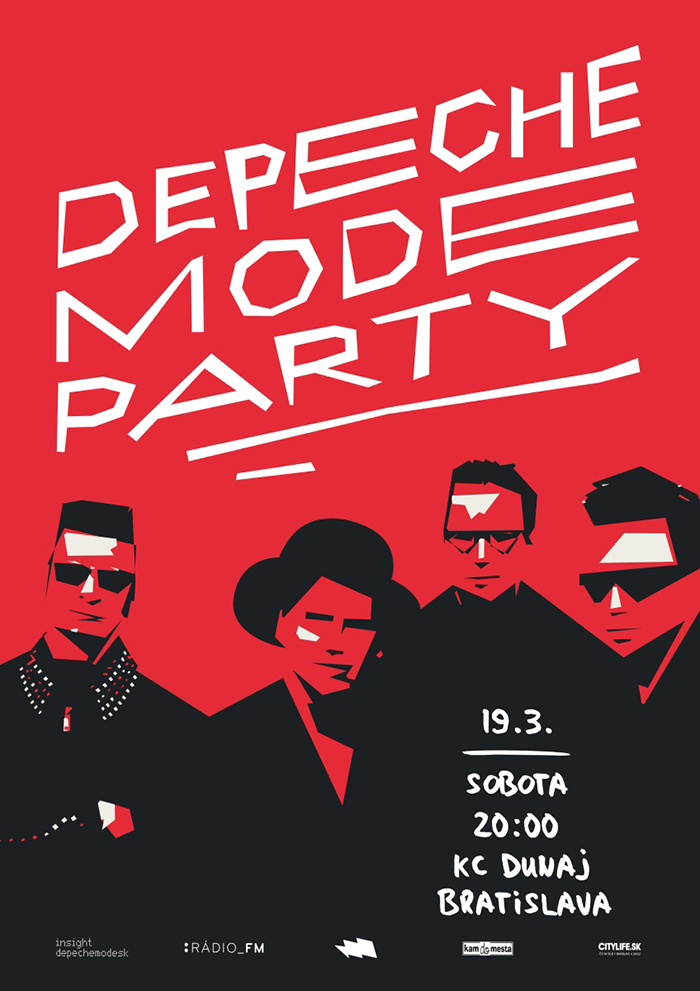Plagát akcie: Depeche Mode Party & Dominatrix DJ Set