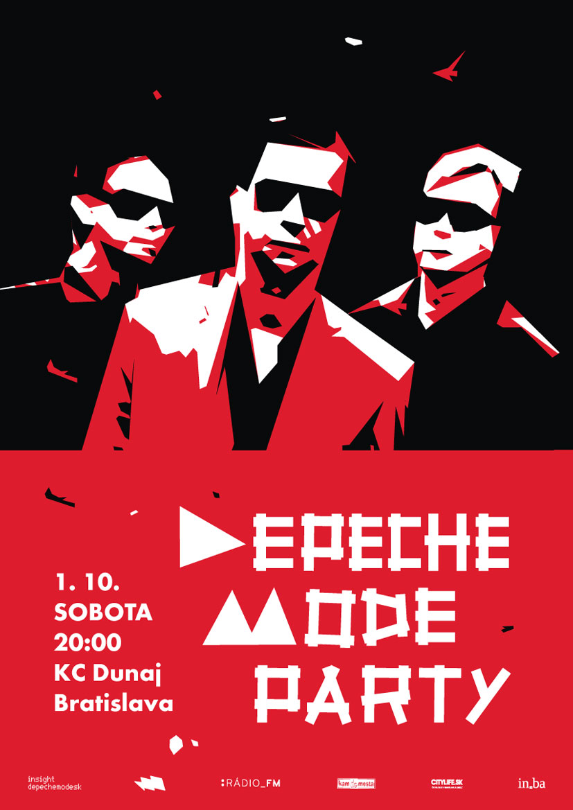 Plagát akcie: Depeche Mode Party + Personální Anděli (live)