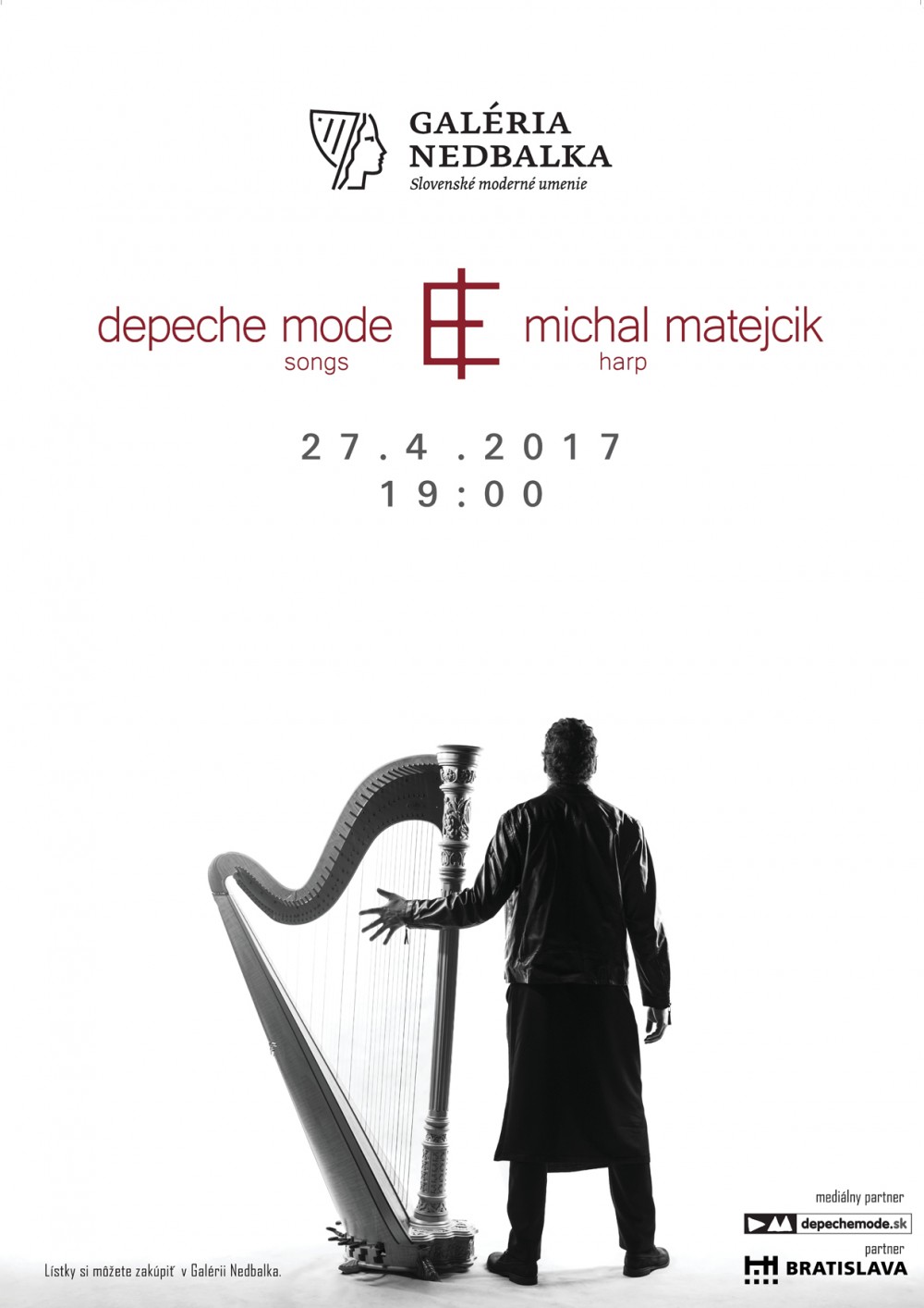 Plagát akcie: Depeche Mode Songs - Michal Matejcik Harp