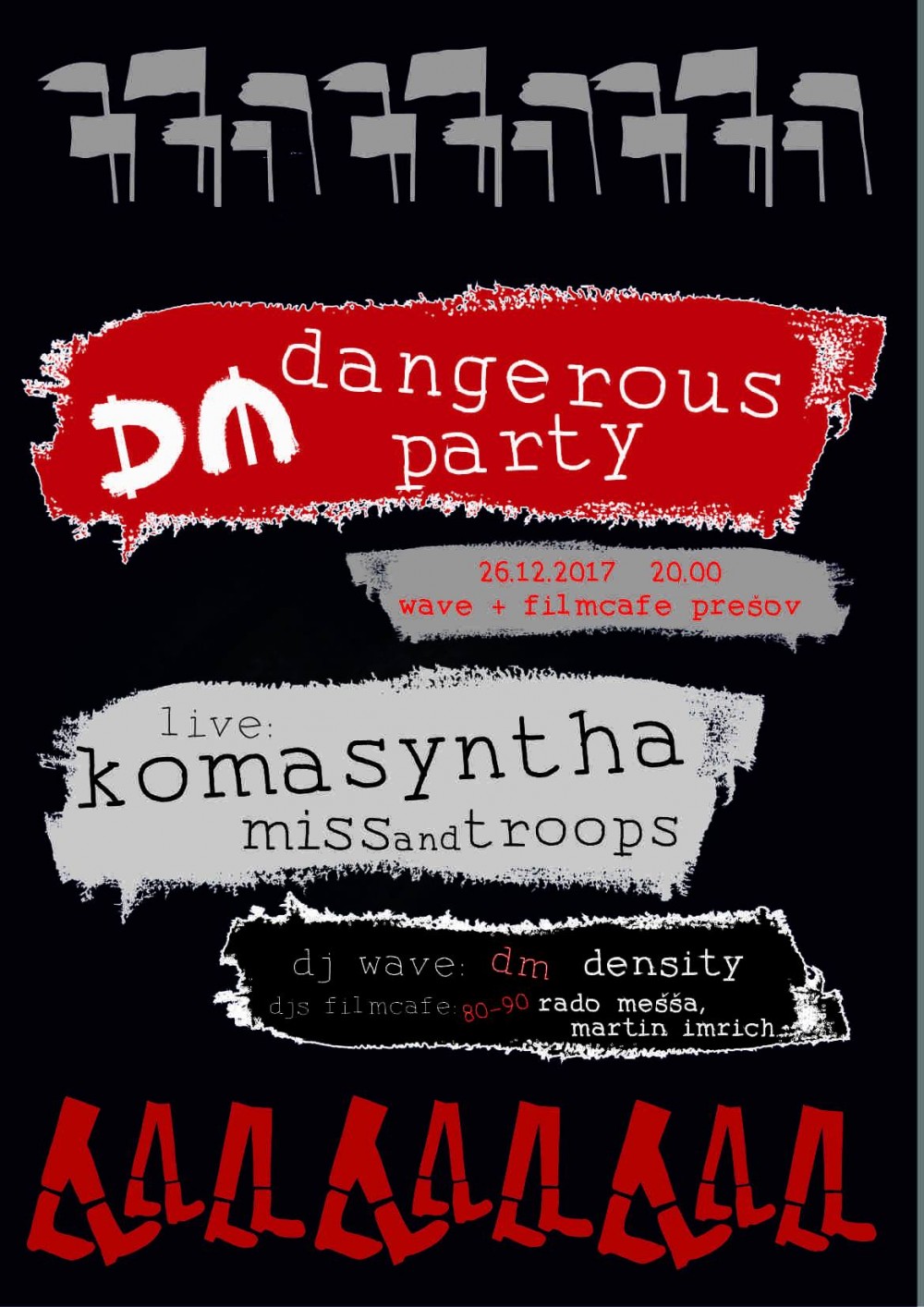 Plagát akcie: Depeche Mode Dangerous Party 2017