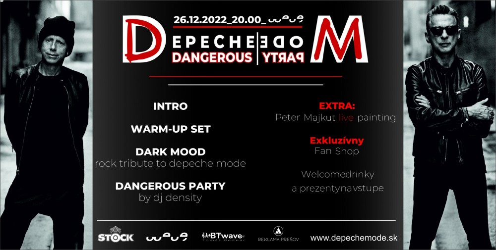 Plagát akcie: Depeche Mode Dangerous Party