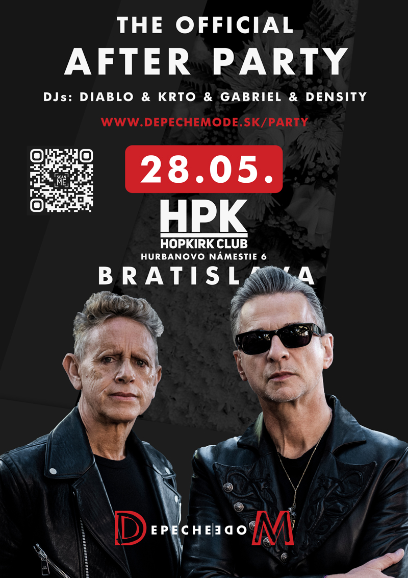 Plagát: Depeche Mode After Party