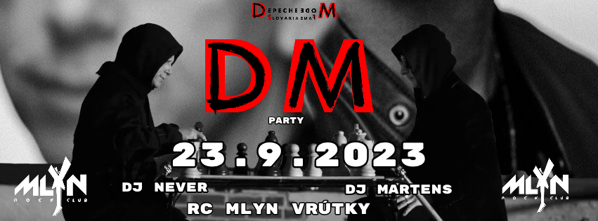 Plagát akcie: Depeche Mode Party