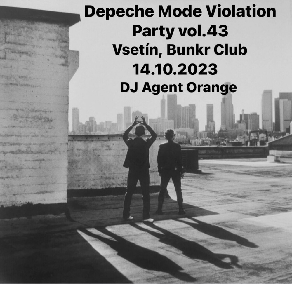 Plagát akcie: Depeche Mode Violation Party vol.43