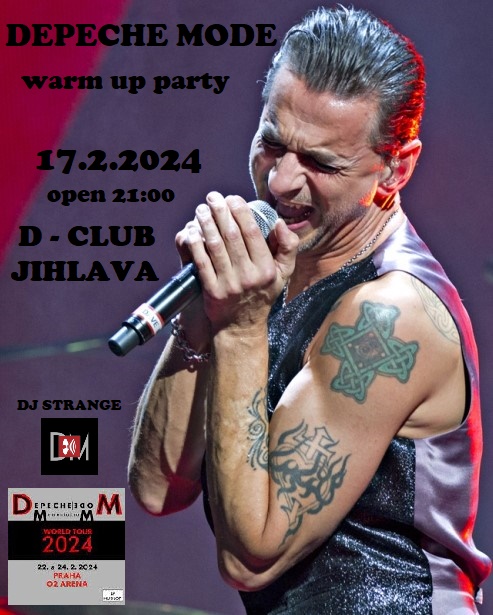 Jihlava: Depeche Mode Warm Up Party