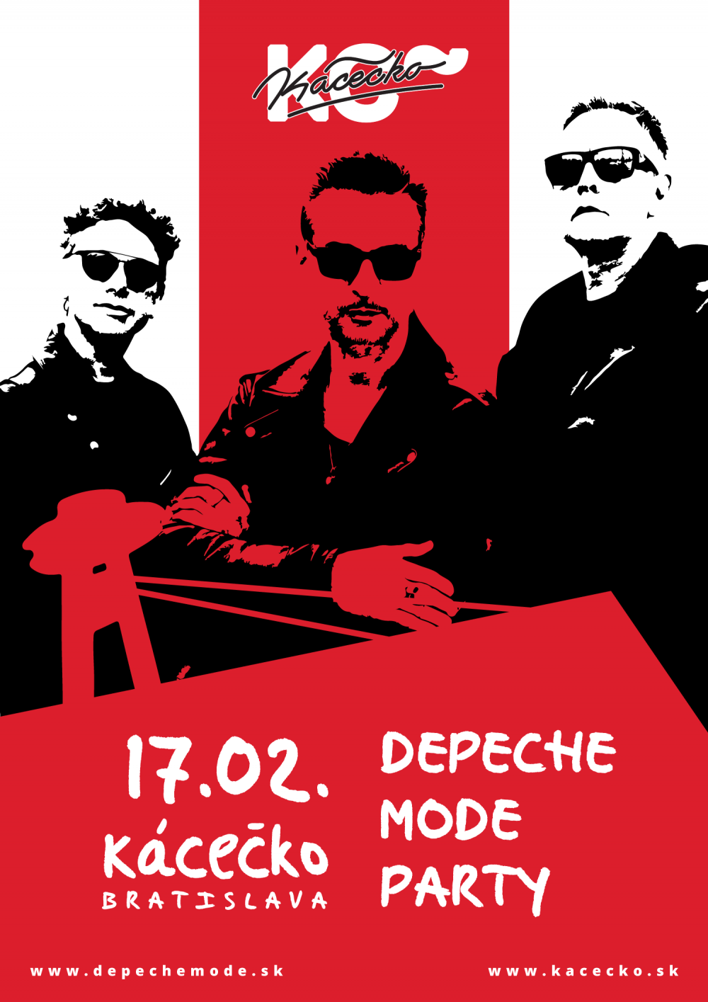 Plagát akcie: Depeche Mode Warm Up Party
