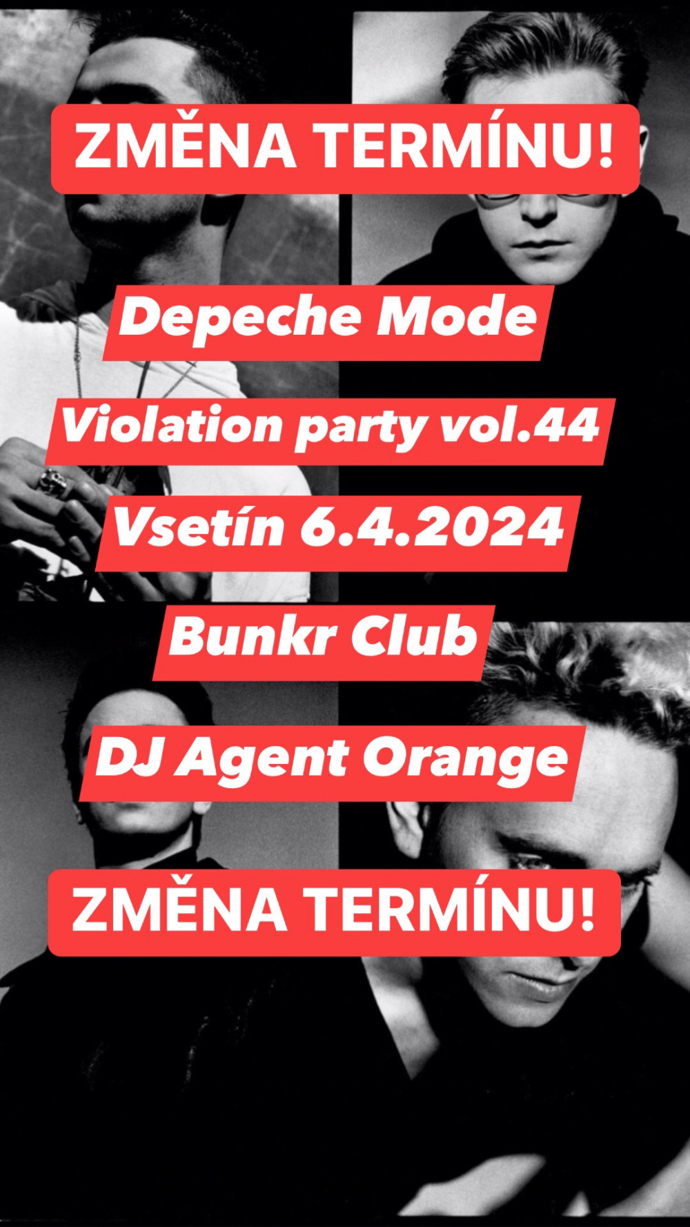 Vsetín: Depeche Mode Violation Party vol.44