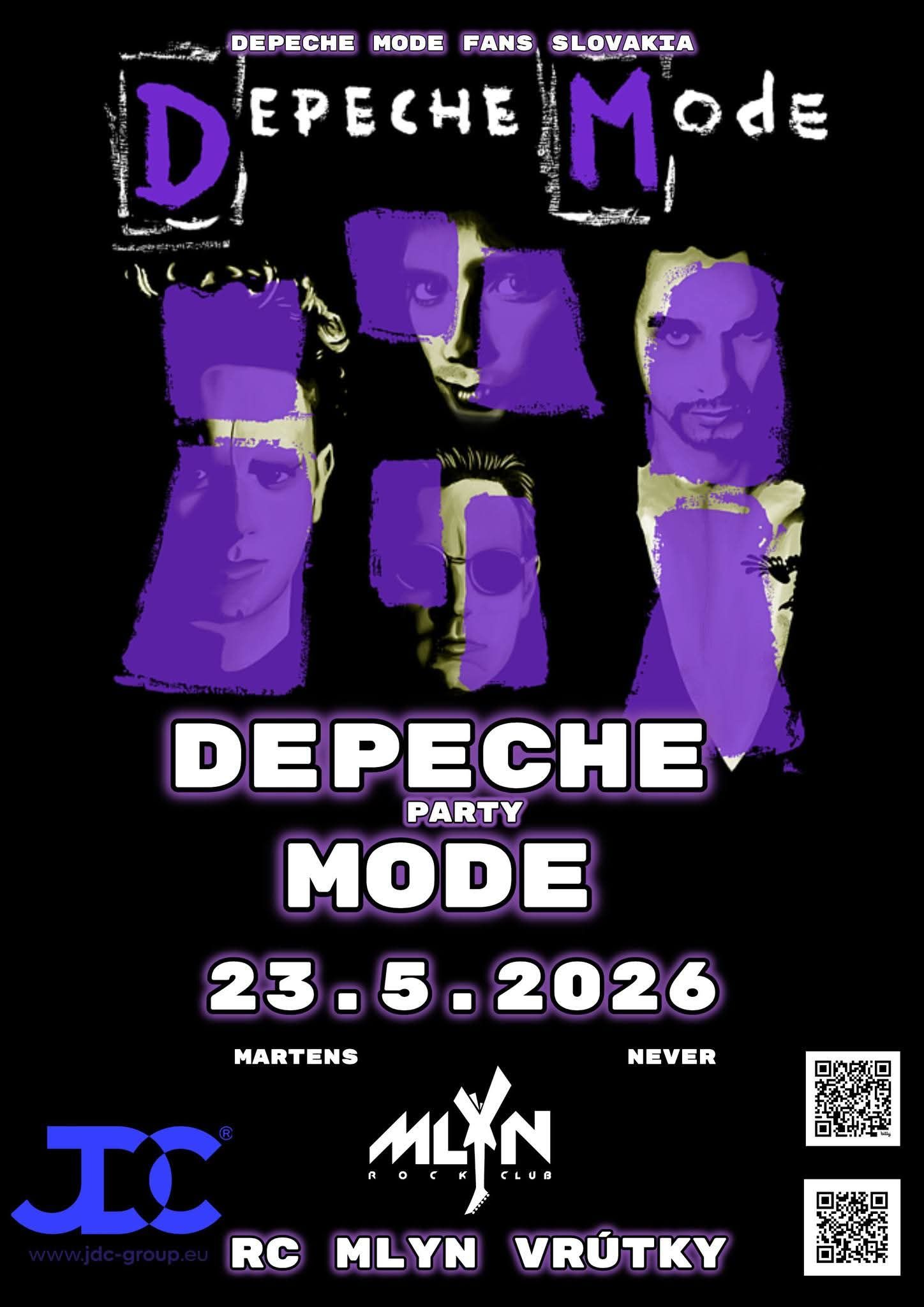 Plagát akcie: Depeche Mode Party