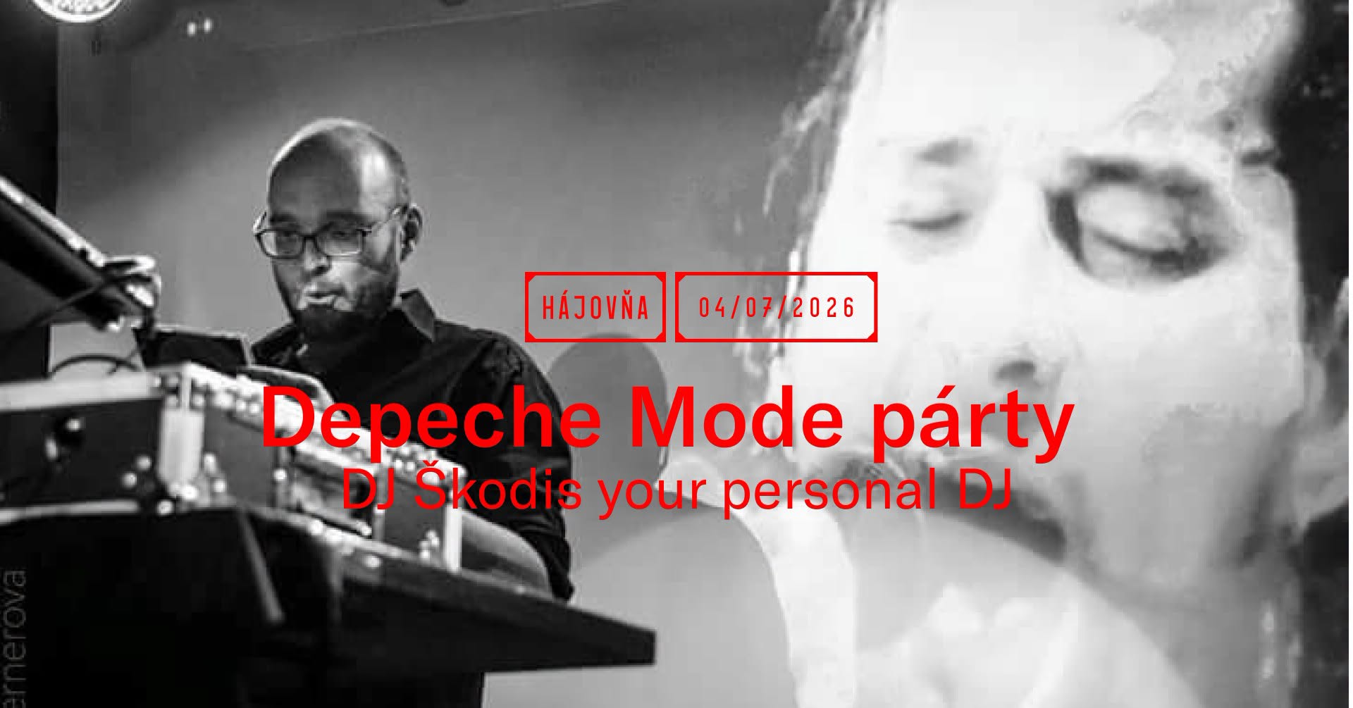 Plagát akcie: Depeche Mode Party