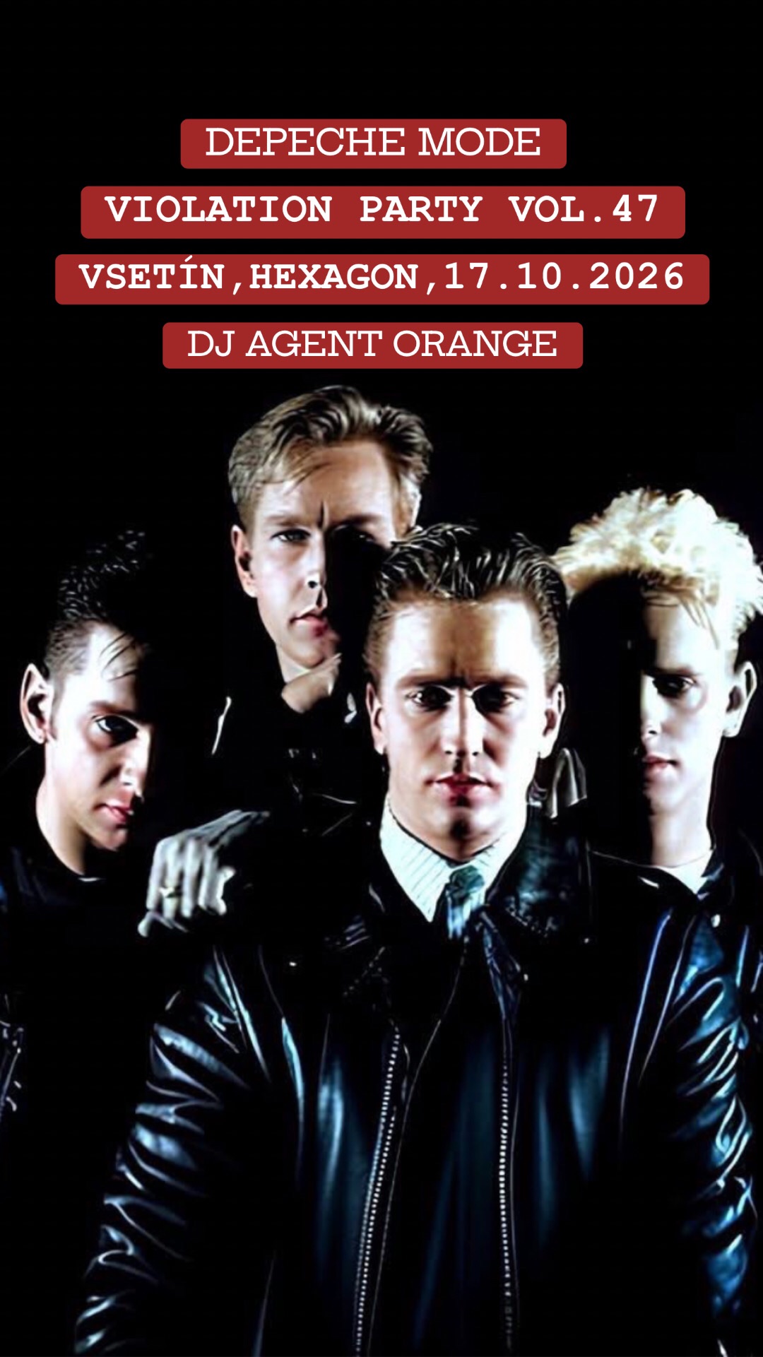 Plagát akcie: Depeche Mode Violation Party vol.47
