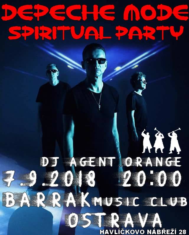 Plagát akcie: Depeche Mode Spiritual party