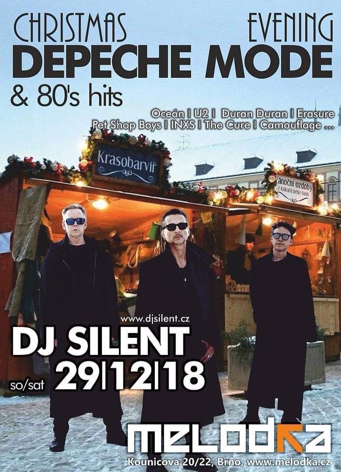 Plagát akcie: Christmas Depeche Mode evening