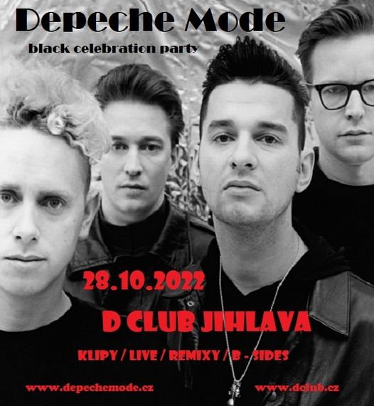 Jihlava: Depeche Mode Black Celebration party