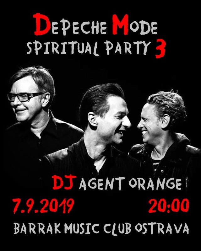 Plagát akcie: Depeche Mode Spiritual party 3