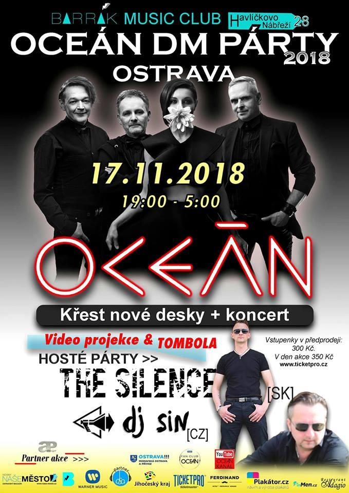 Plagát akcie: Oceán DM Párty 2018 Ostrava