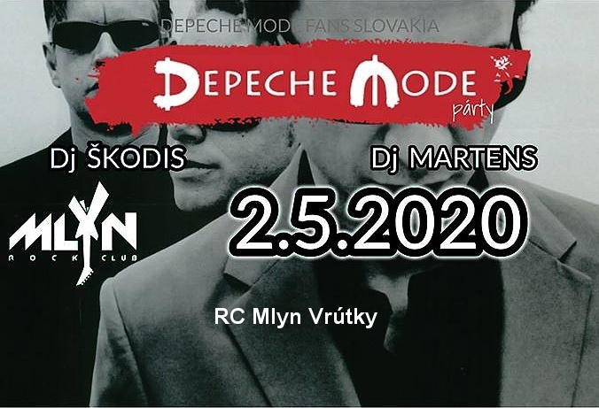 Plagát: Depeche Mode Fanatic Party