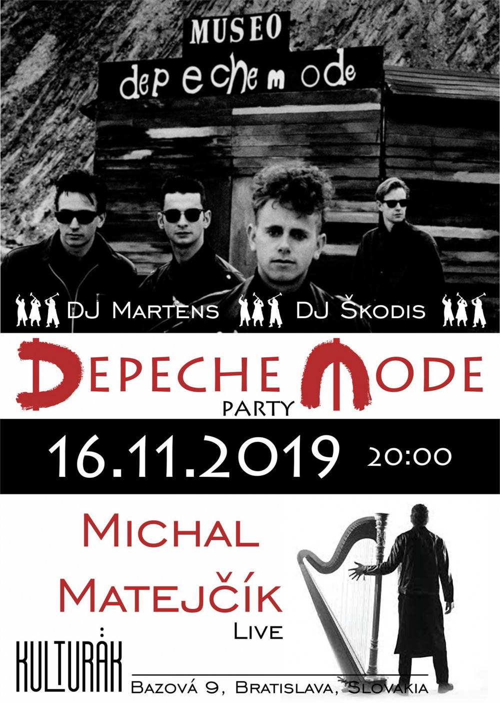 Plagát: Depeche MODE Party